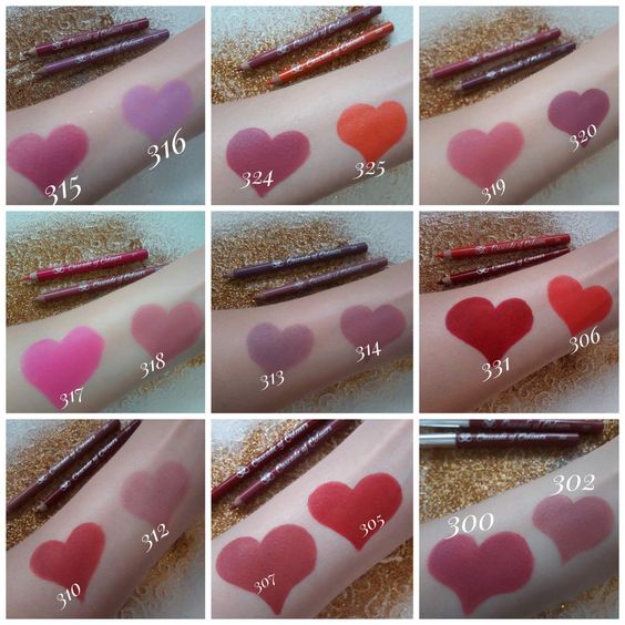 Карандаш для губ Cascade of Colours 300-302-305-306-307-310-312-313-314-315-316-317-318-319-320-324-325 Karandash-dlya-gub-Cascade-of-Colours-300-302-305-306-307-310-312-313-314-315-316-317-318-319-320-324-325